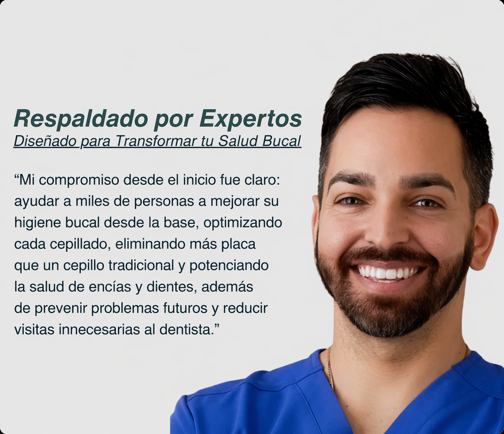 Cepillo Dental Eléctrico Avanzado con Tecnología de Limpieza Inteligente